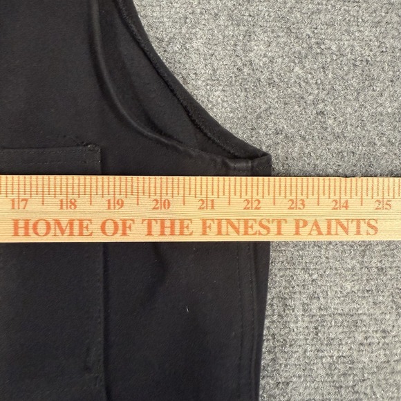 Vintage CC Filson Vest Mens 44 Large Black Moleskin Outdoors USA Made Hunting - Picture 8 of 11